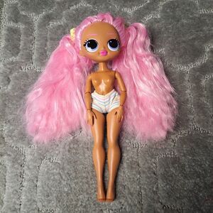 Lol Surprise DOLLS Omg Doll Sunshine Gurl Girl Big Sister Dawn Long Pink HAIR